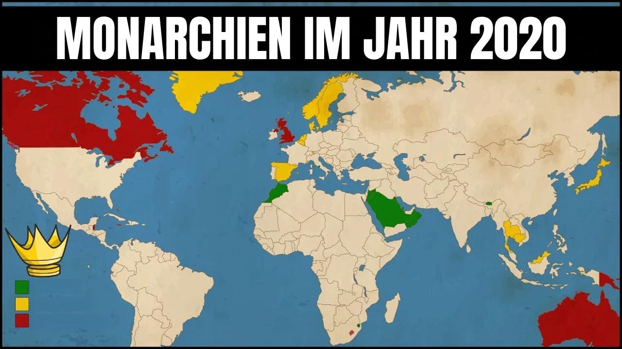 Diese L&auml;nder sind heute noch Monarchien
