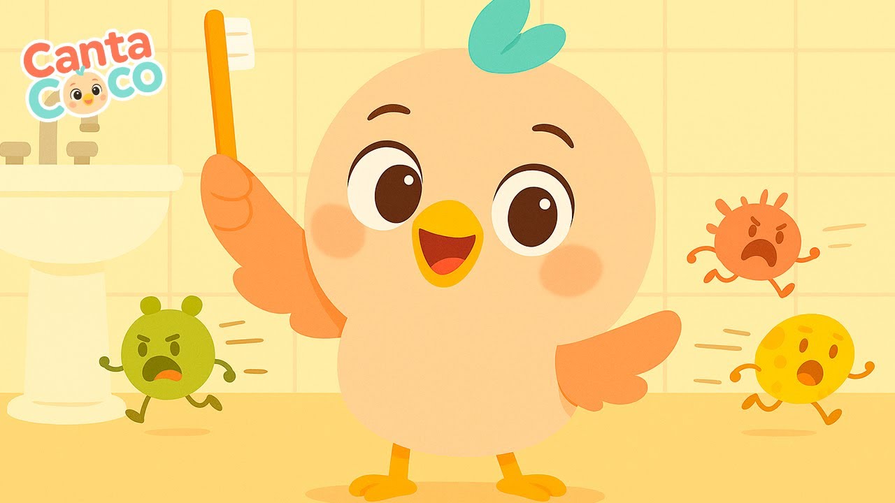 Buenos hábitos para niños🧼 – Canción divertida y educativa con Coco