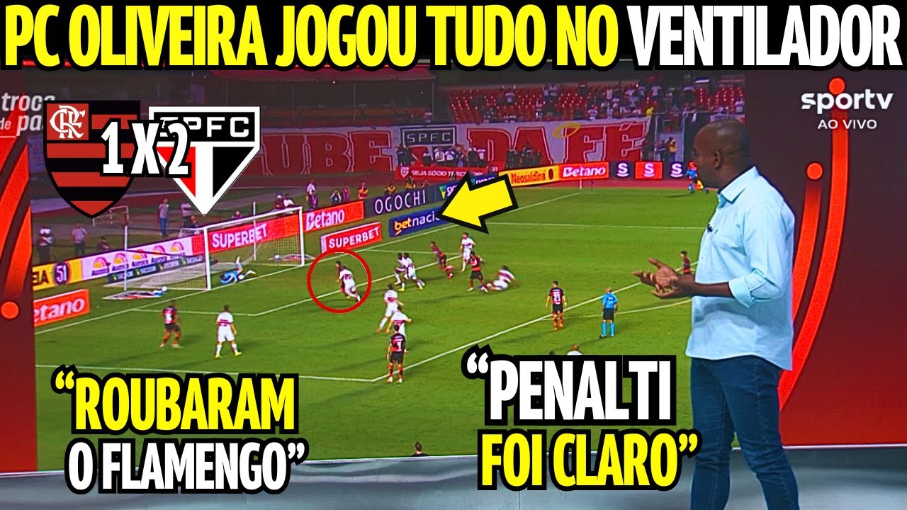 PÓS JOGO! E AINDA EXPULSOU! PC OLIVEIRA JOGOU TUDO NO VENTILADOR! ROUBADO! NOTICIAS DO FLAMENGO!