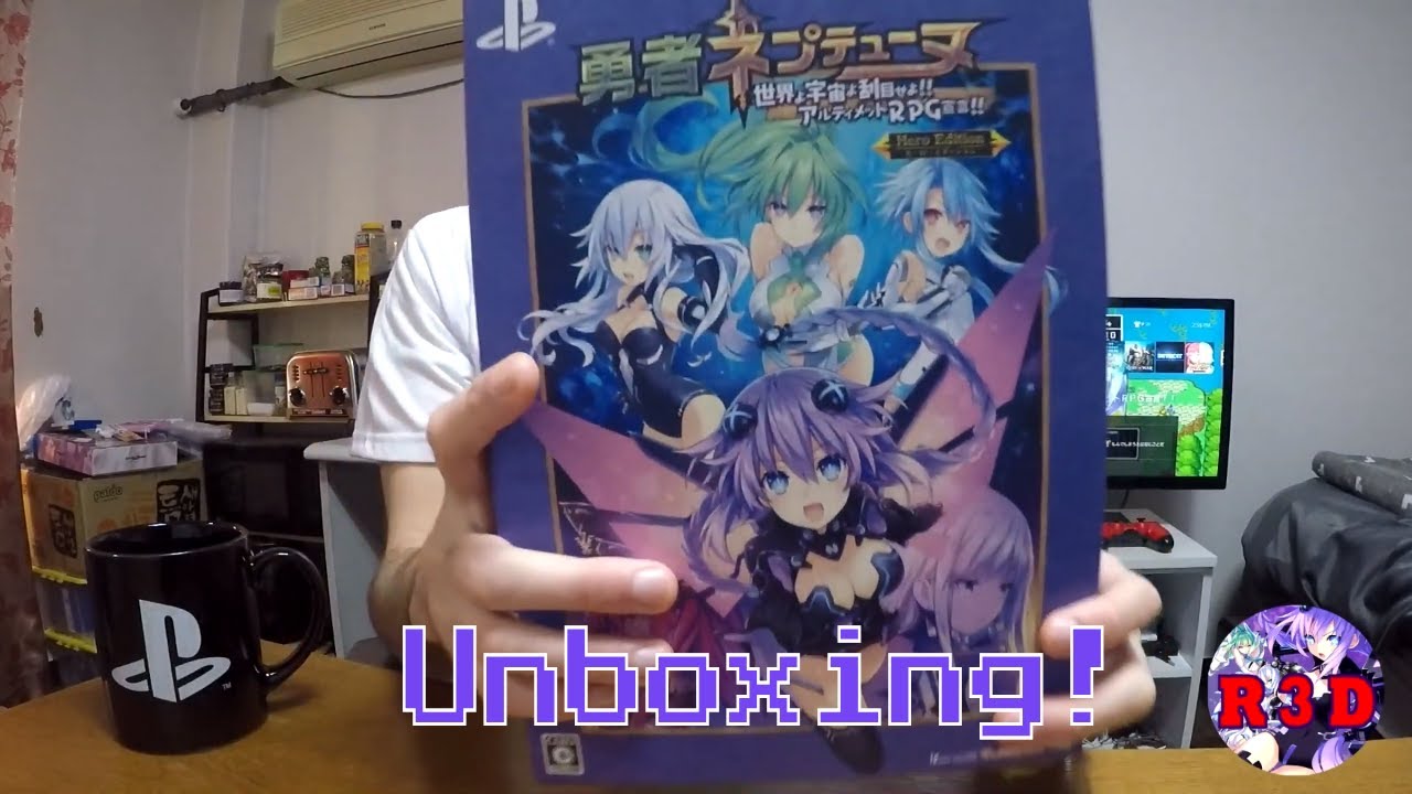 Super Neptunia RPG Brave Edition Unboxing (PS4, PS4 Pro)
