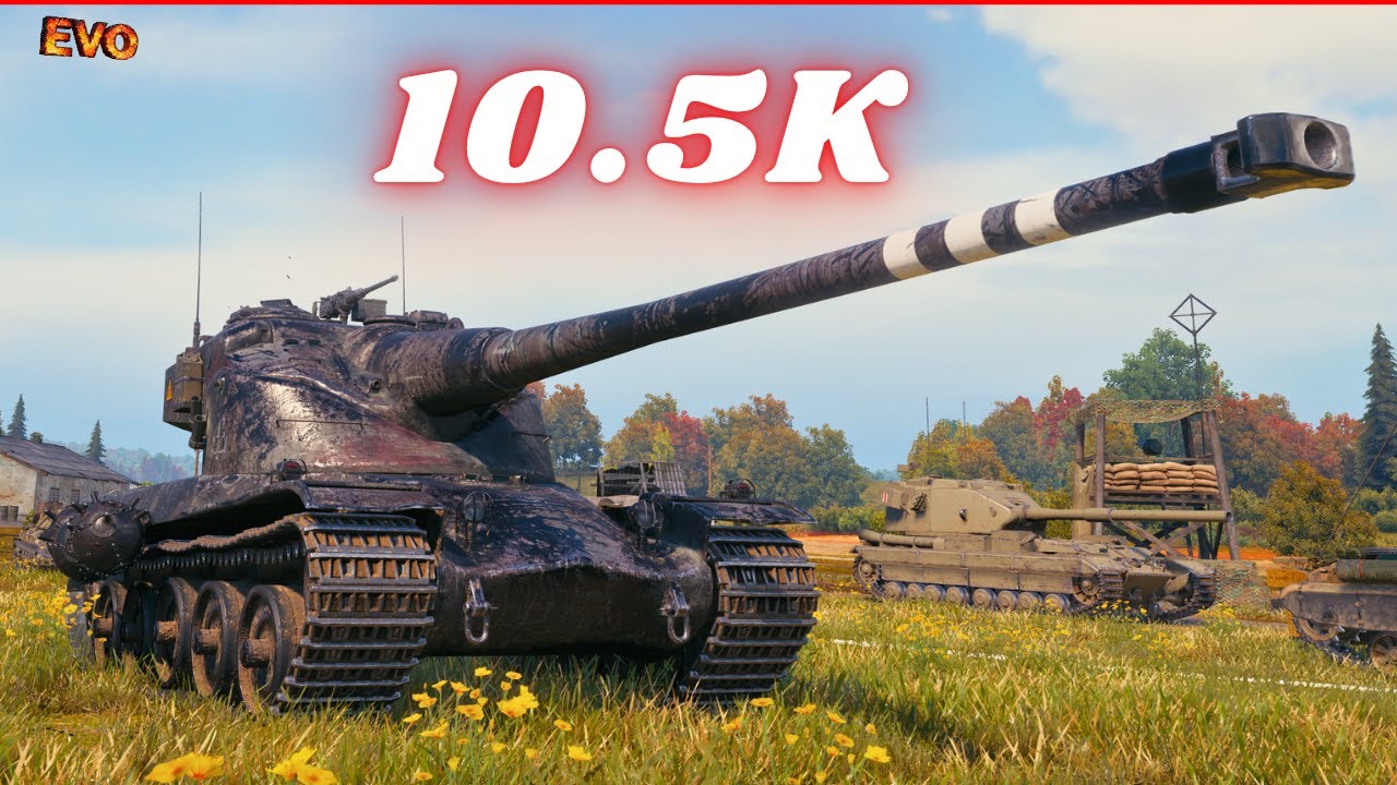 AMX 50 B 10.5K Damage 7 Kills & AMX 50 B 10K Damage 7 Kills World of Tanks