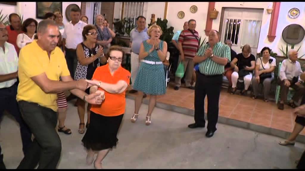 Baile de la rueda en fiesta del ajo blanco Almachar
