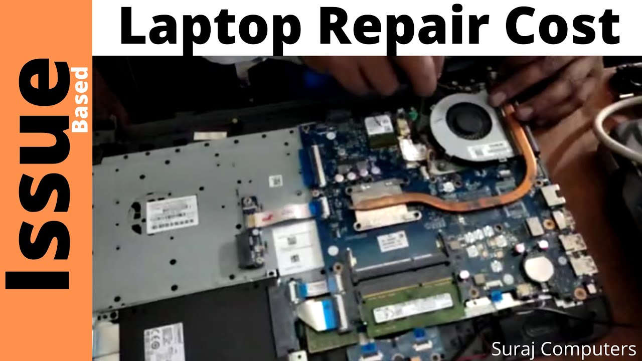 Laptop Repair Cost in India  | How much does it cost to fix a laptop?