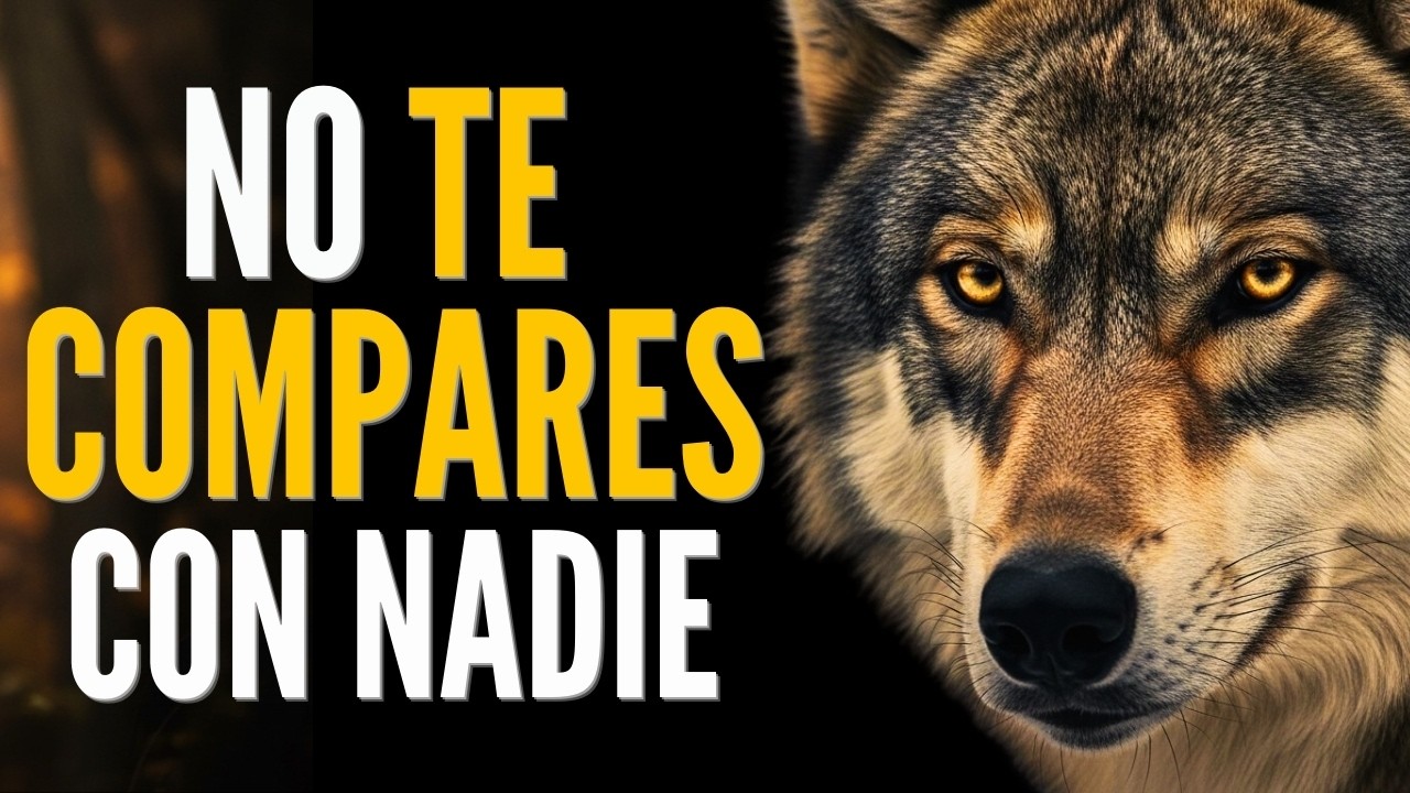 JAMÁS te COMPARES con NADIE: El Día Que ENTIENDAS ESTO, Dejarás de SUFRIR | Reflexion del lobo