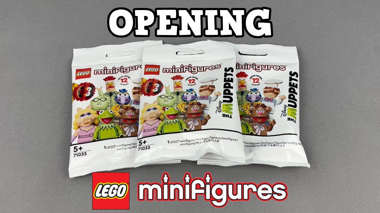 Lego Minifigurki 71033 MUPPETY | OPENING