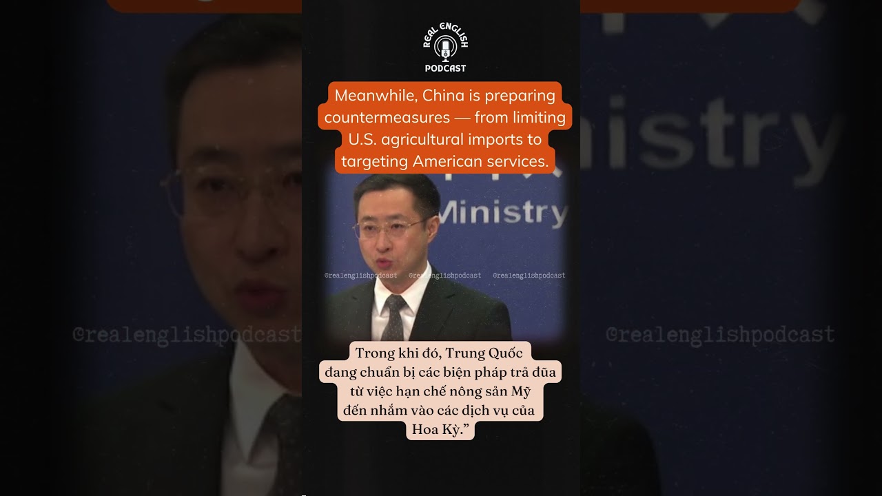 #REP   US &ndash;China Trade War 2025 #trumptariffs #uschinawar #tradewar2025  #learningenglish