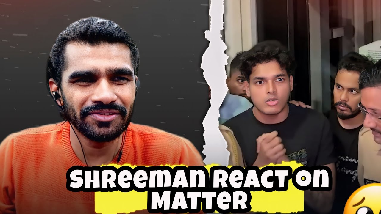 Shreeman React On Jonathan Gaming Marathi Controversy 🔥 Jonathan Apologies To Marathi Manus ❤