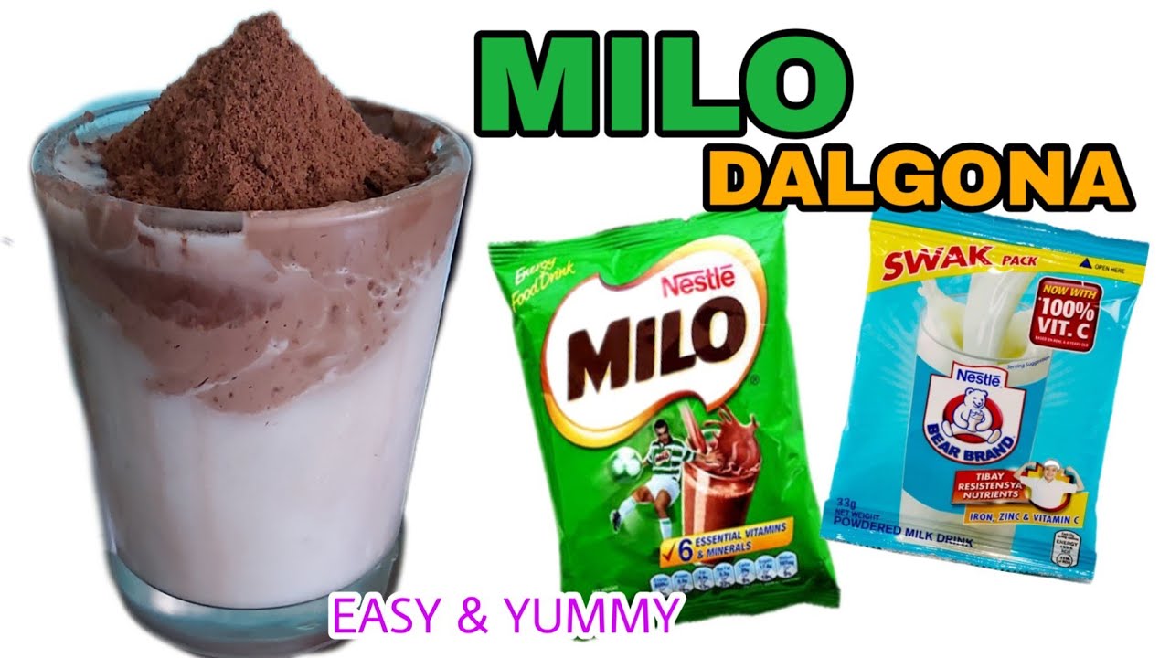 20 PESO LANG MILO DALGONA || HOW TO MAKE DALGONA MILO EASY || MILO DALGONA AT HOME