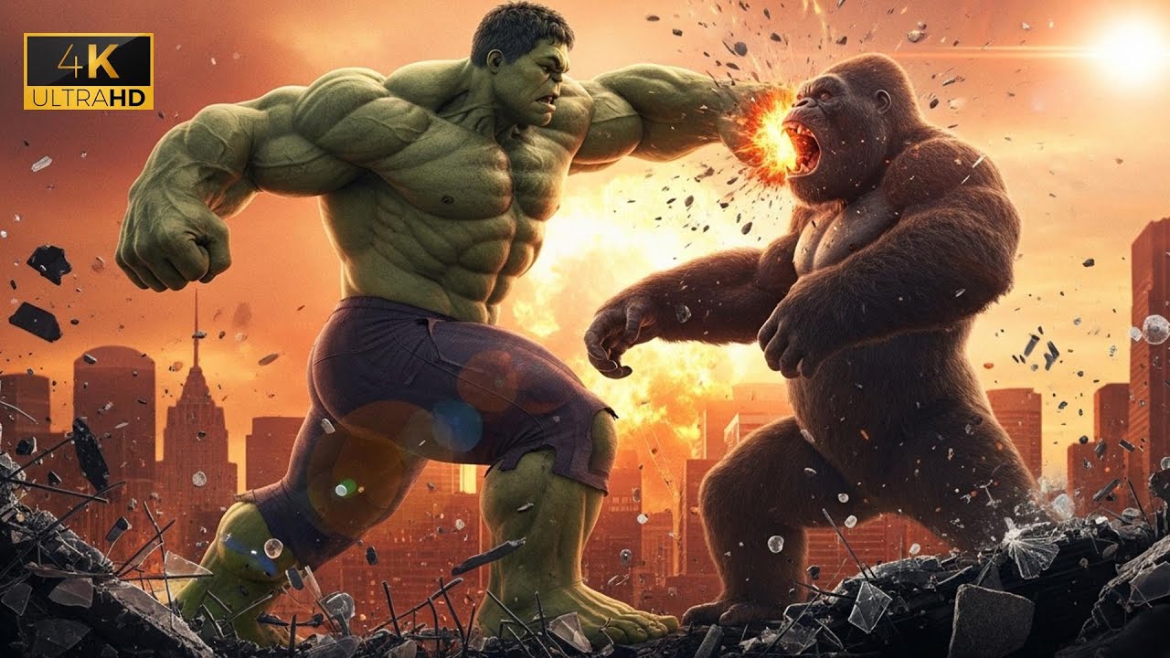 HULK vs KING KONG – Epic Titan Battle of the Century!