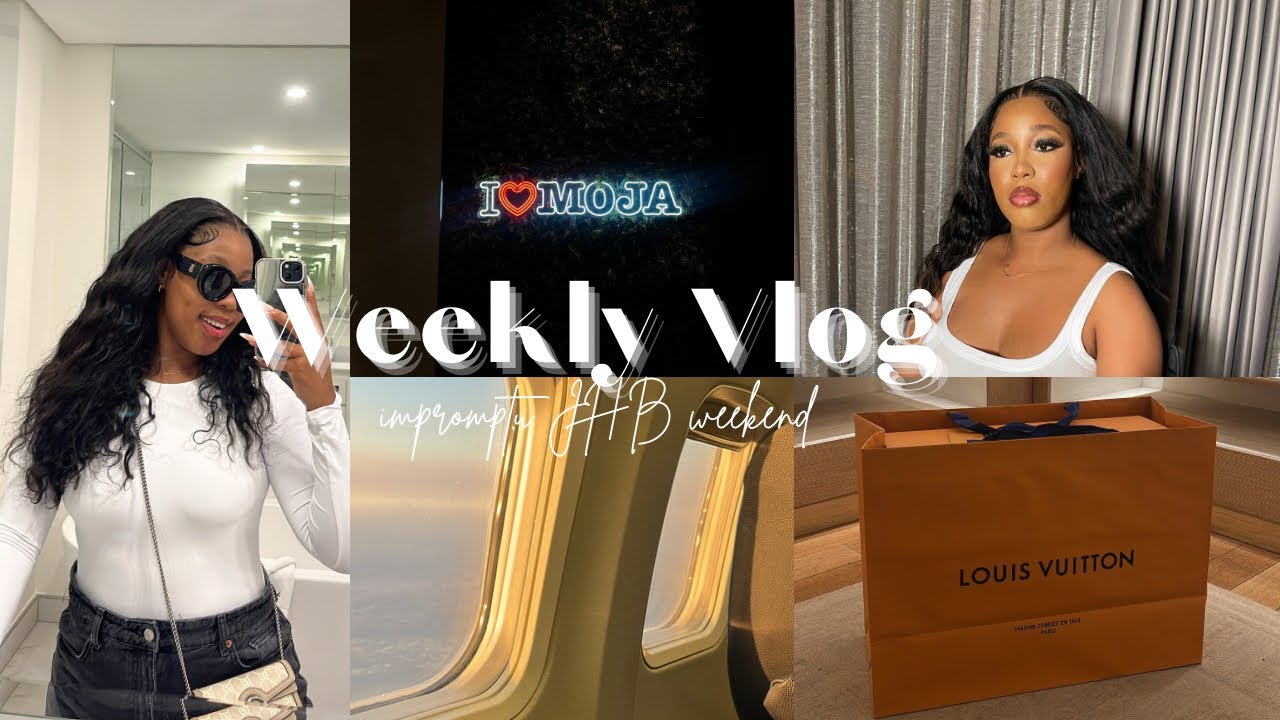#weeklyvlog : A Weekend in JHB || South African Youtuber.