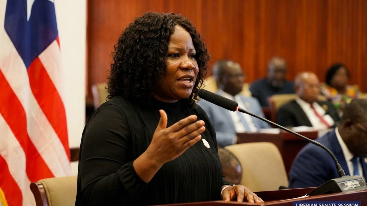 The Liberian Senate in regular session - THE SWEET LAND OF LIBERTY