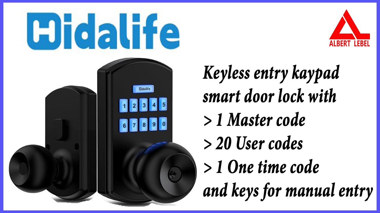 [584] Hidalife HL-300K Smart Door Lock
