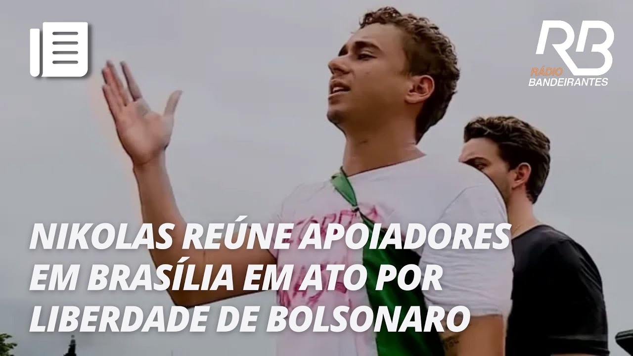 Nikolas encerra caminhada com recado a Alexandre de Moraes | Jornal Primeira Hora