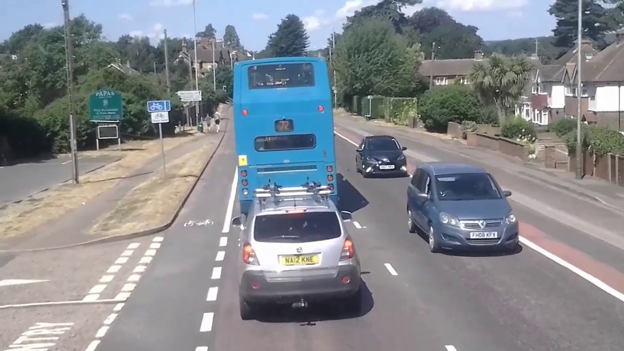 FULL JOURNEY ON THE 71 FROM MAIDSTONE CHEQUERS BUS STATION TO SNODLAND TRAIN STATION
