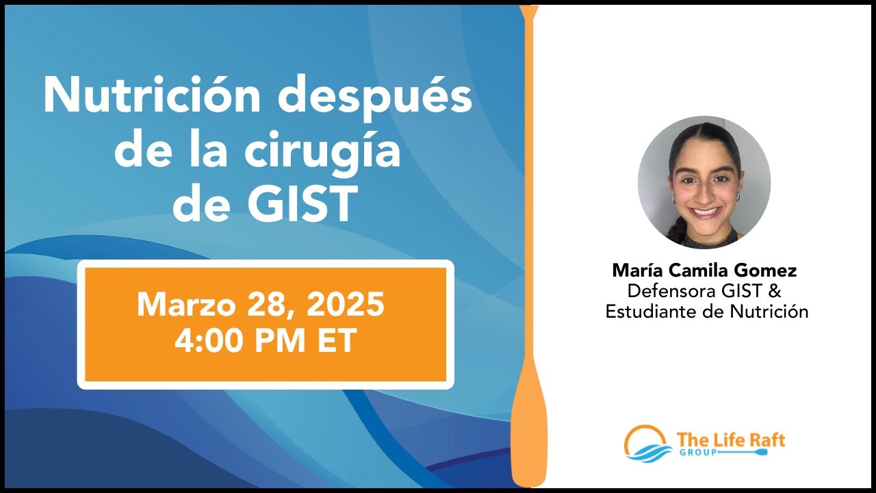 Nutrición después de la cirugía de GIST