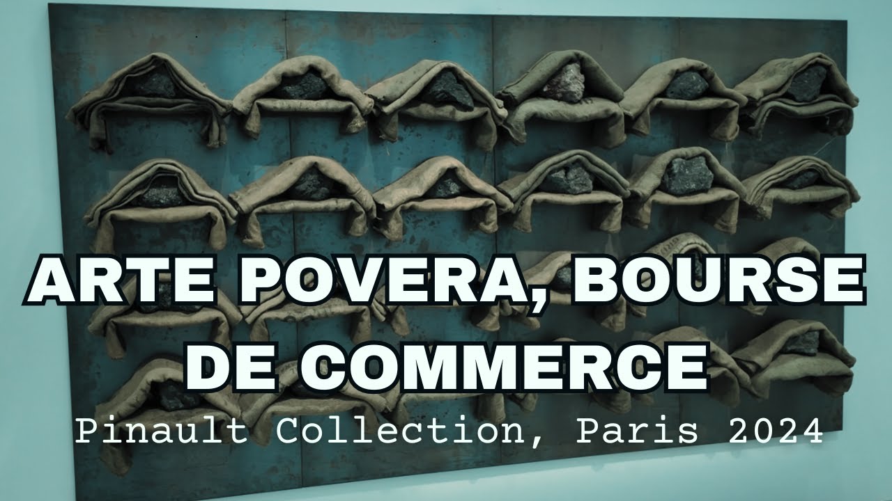 Arte Povera, Bourse de Commerce Pinault Collection, Paris 2024, Full Overview Part 4, 4K