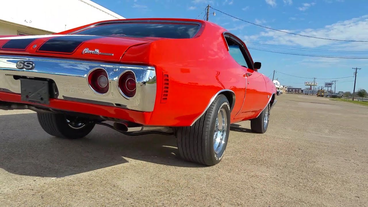 1971 Chevrolet Chevelle SS Custom 4-Speed classic American Muscle Car