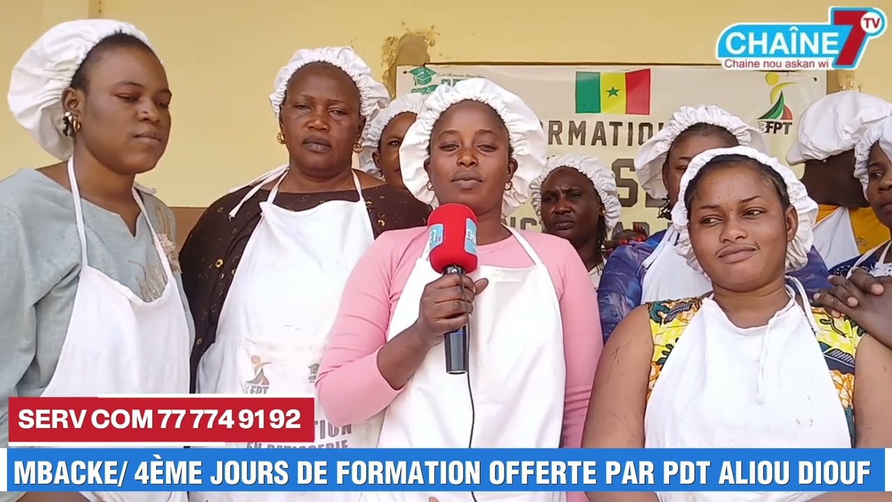 🛑Mbacke/4eme jour de la formation des femmes en patisserie, offerte par Mr Aliou Diouf PDG auto éc