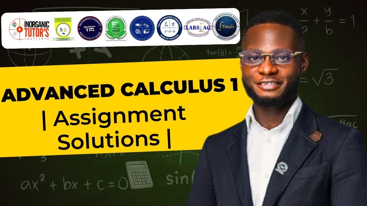  Advanced calculus I assign 1 soln’s’ 25/26