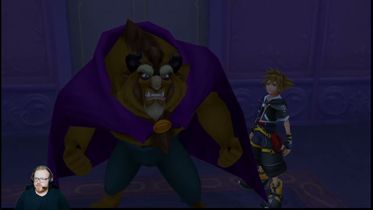 Schloss des Biestes - Erster Bossfight | Kingdom Hearts 2 | PS5 | Folge 10