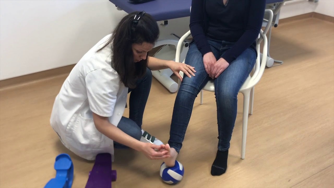PHASE 2: Récupération articulaire rééducation cheville après chirurgie (reconstruction ligamentaire)