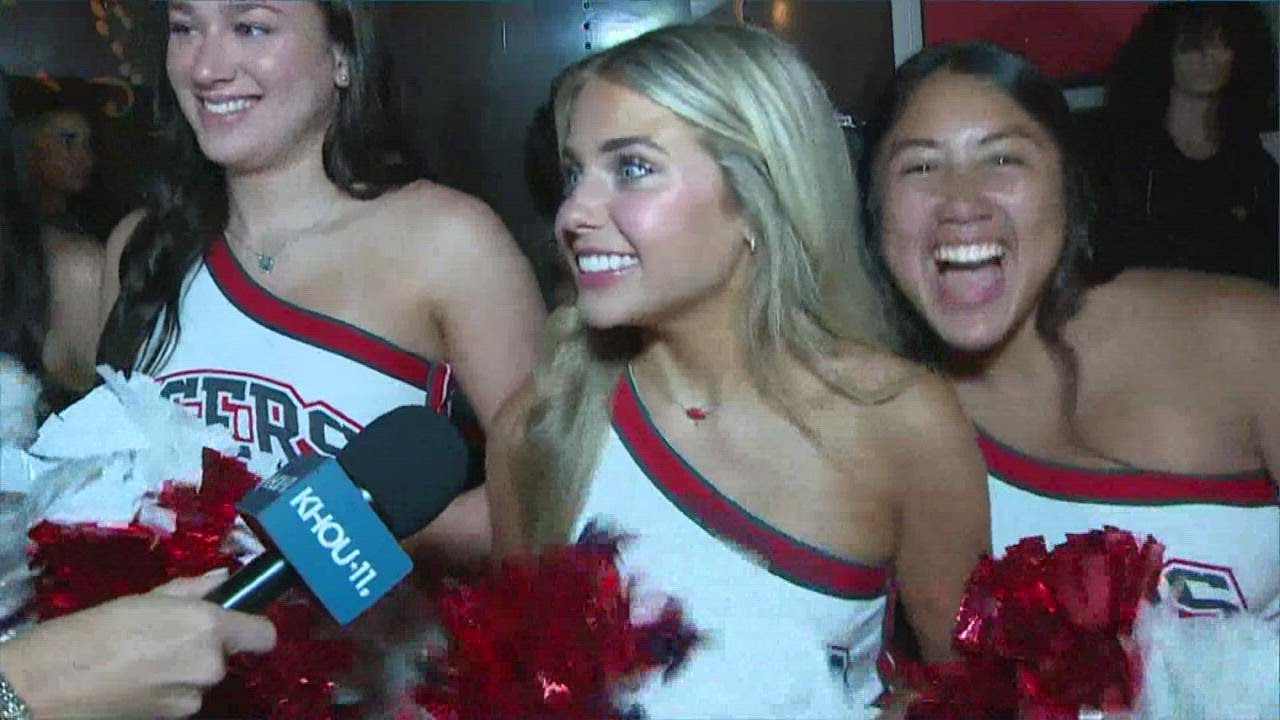 First day of school with Chita Craft and Travis HS cheerleaders