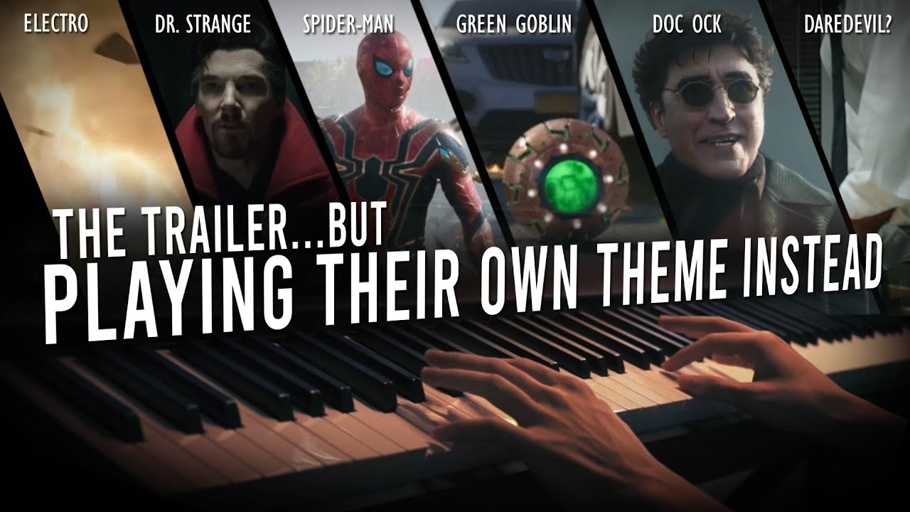 Spider-Man: NWH Teaser Trailer BUT PLAYING THEIR OWN THEME INSTEAD