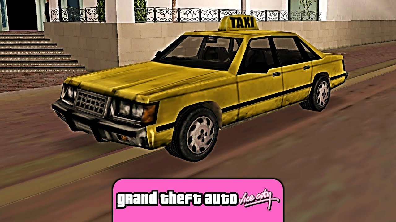 GTA VC (Original) [OLD 100% Walkthrough] - Vehicle Mission: Taxi Driver (100 Fares)
