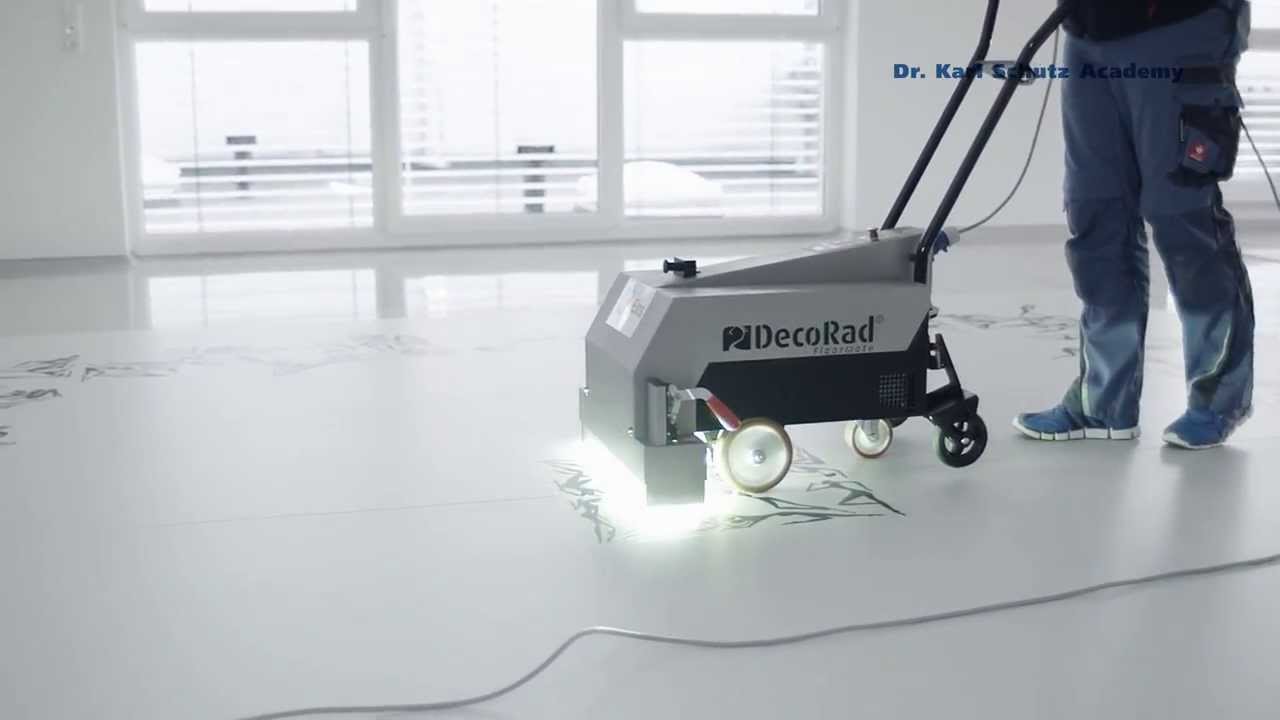 Amazing floor art and design with the new transfer technique