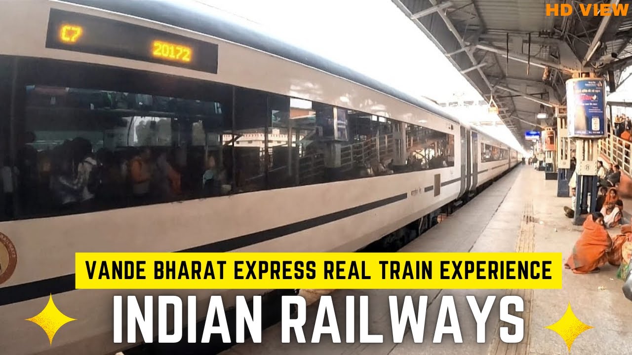 Vande Bharat Express HD View Real Train Journey Experience | Delhi to Agra Train Journey