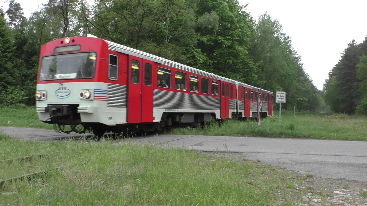 Probe SPNV auf der Bleckeder Kleinbahn (Mit ex AKN VT2E.35)
