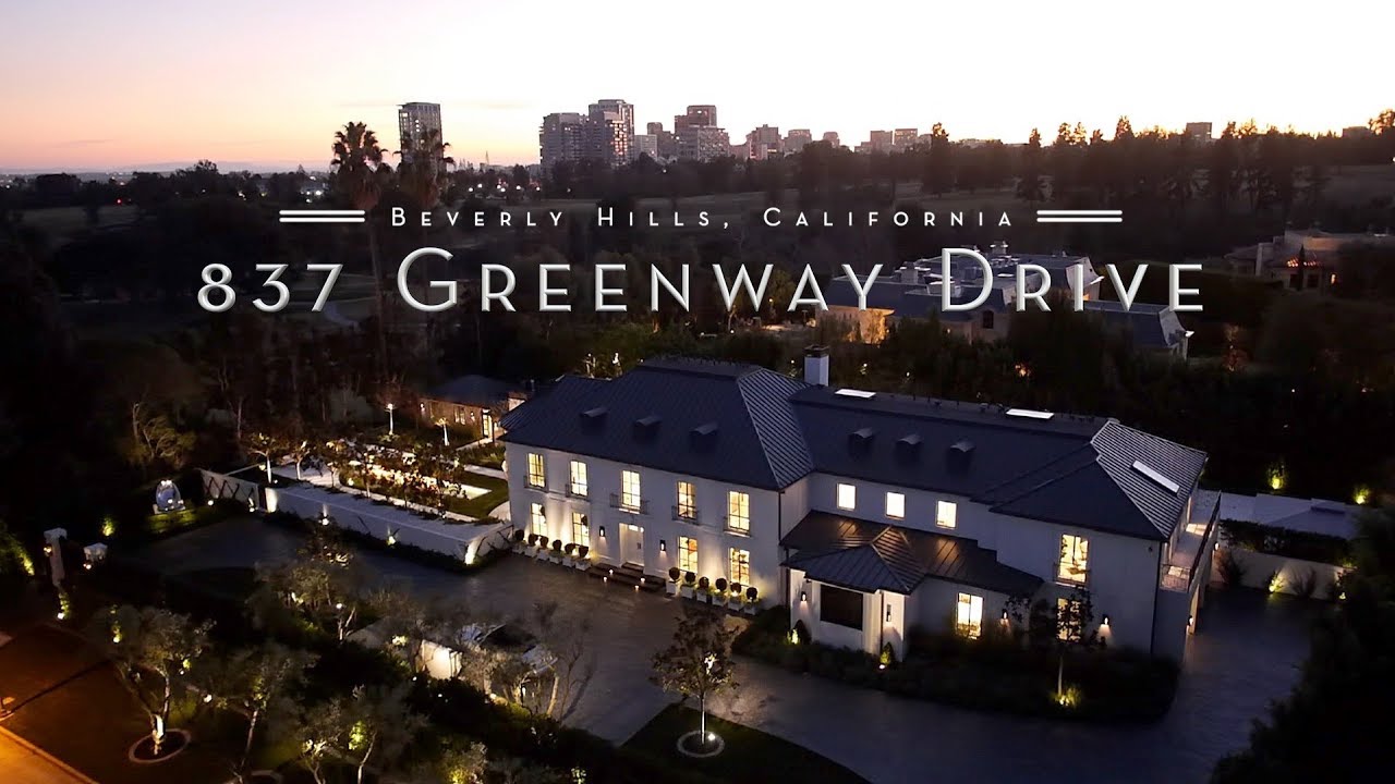 $33 MILLION Beverly Hills Estate | 837 Greenway Drive, Beverly Hills, CA 90210