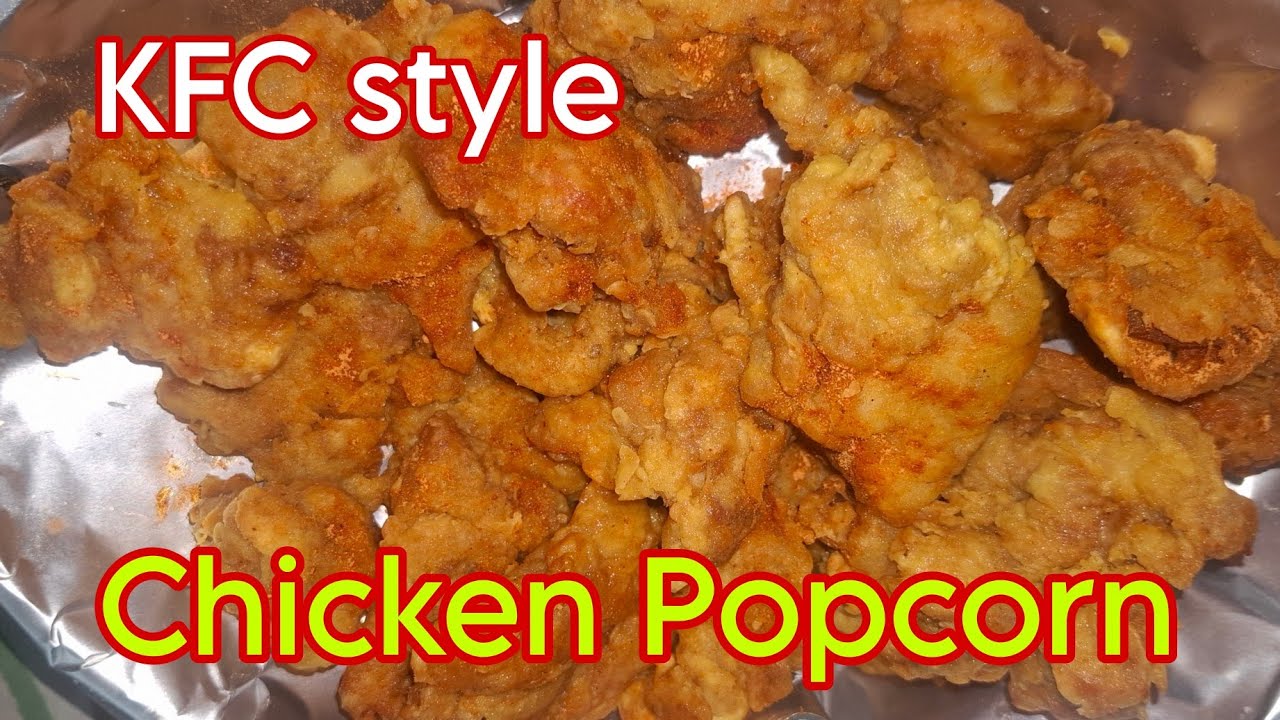  KFC Chicken Popcorn || Crispy Crunchy Juicy Chicken Popcorn Ramadan Special 2026 dish|| 😋