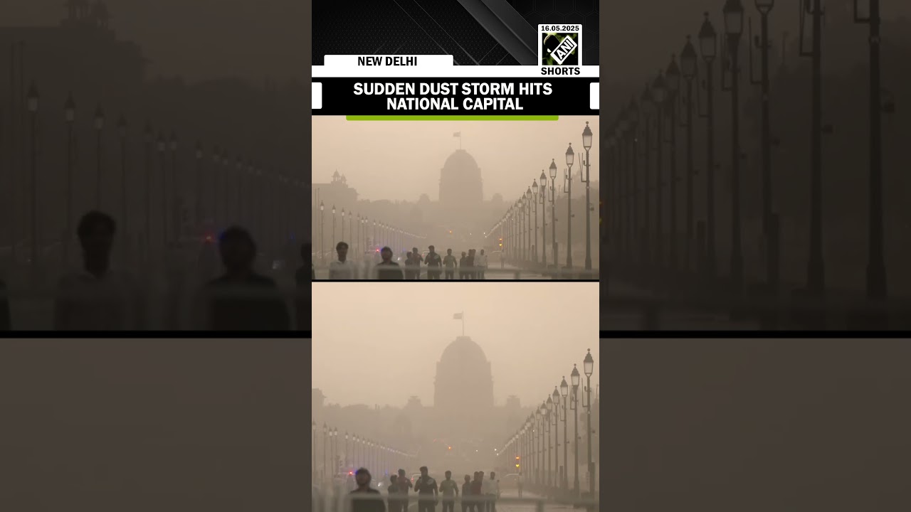 Delhi Weather: Sudden Dust storm hits National Capital | India Gate