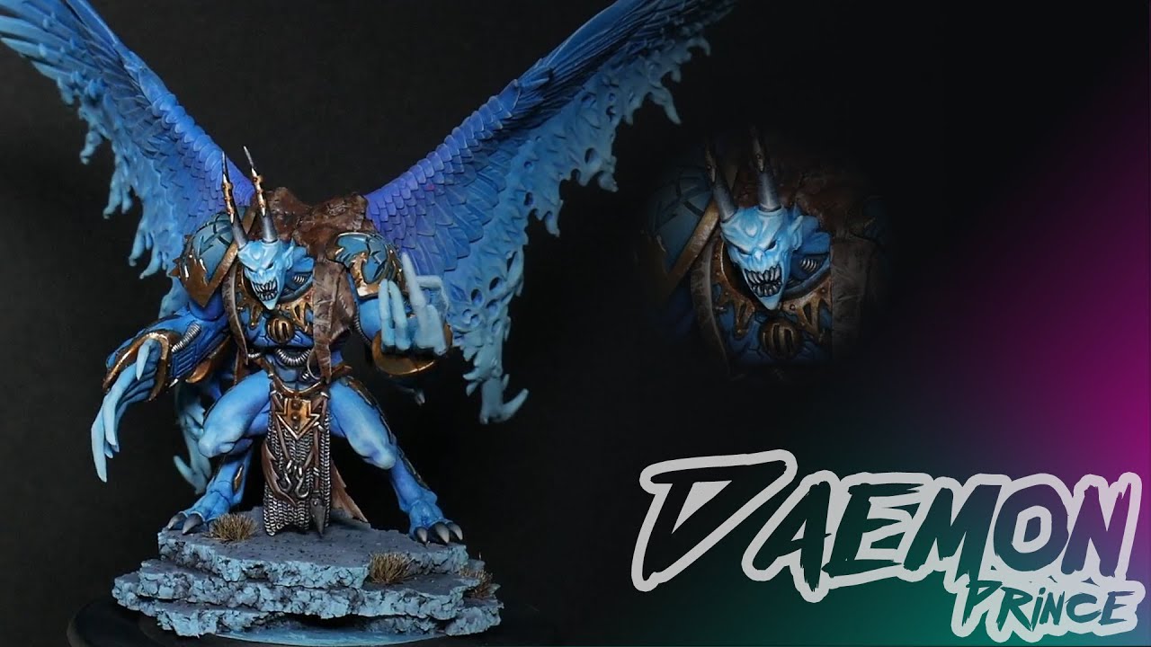 Daemon Prince of Tzeentch - Painting Centrepiece Minis, without the Stress!