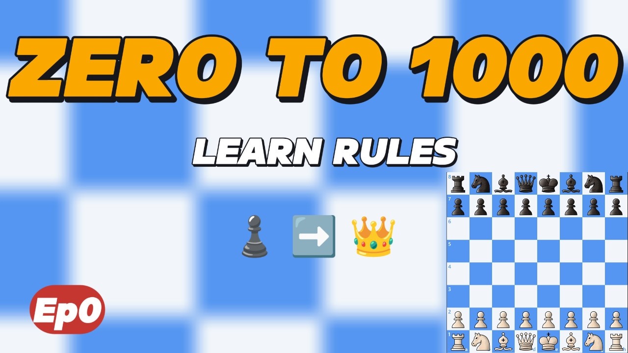 How to Play Chess for Beginners (Rules + Basics) | Zero to 1000 Ep0