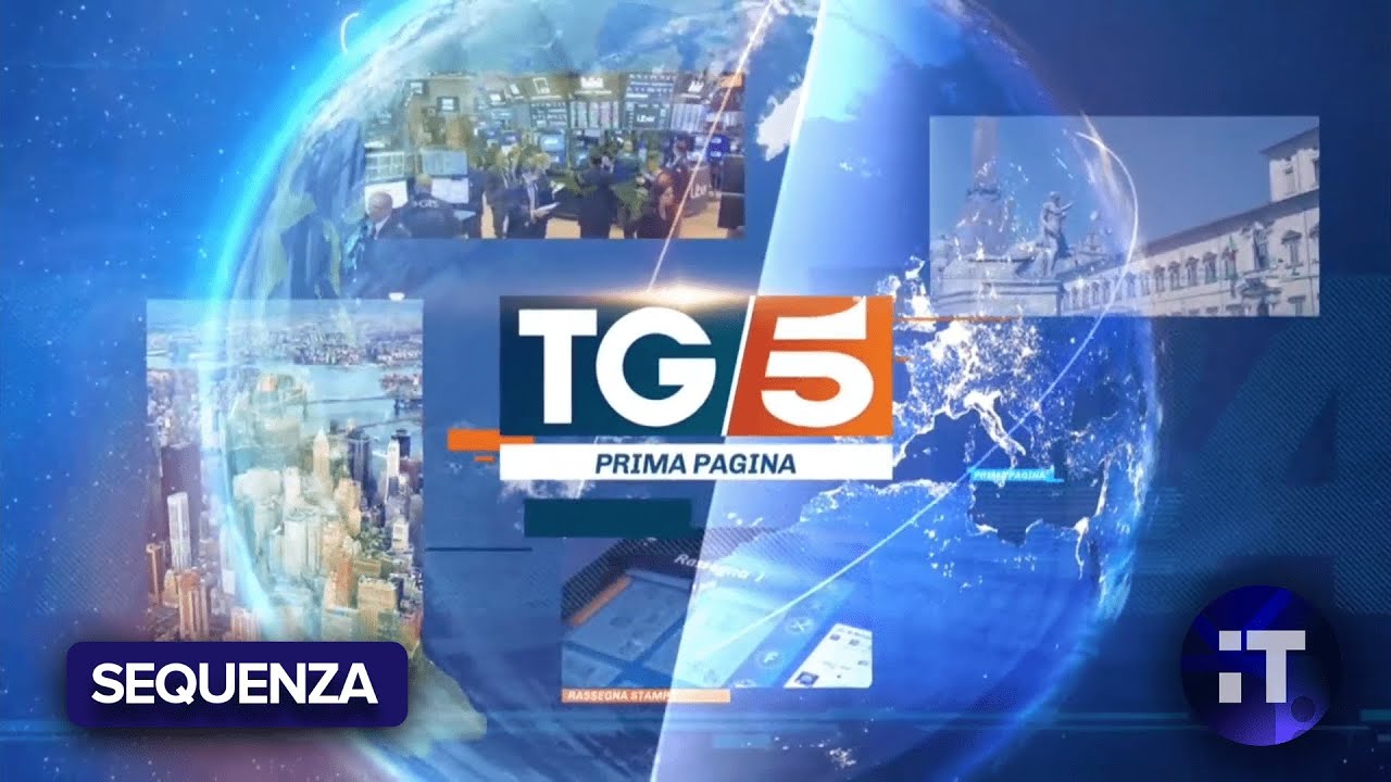 Canale 5 - Sequenza | 17 Agosto 2025 (con titoli TG5)