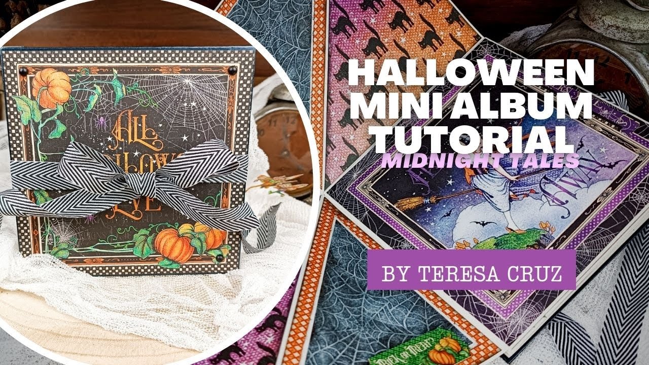 Halloween Album Tutorial by Teresa Cruz