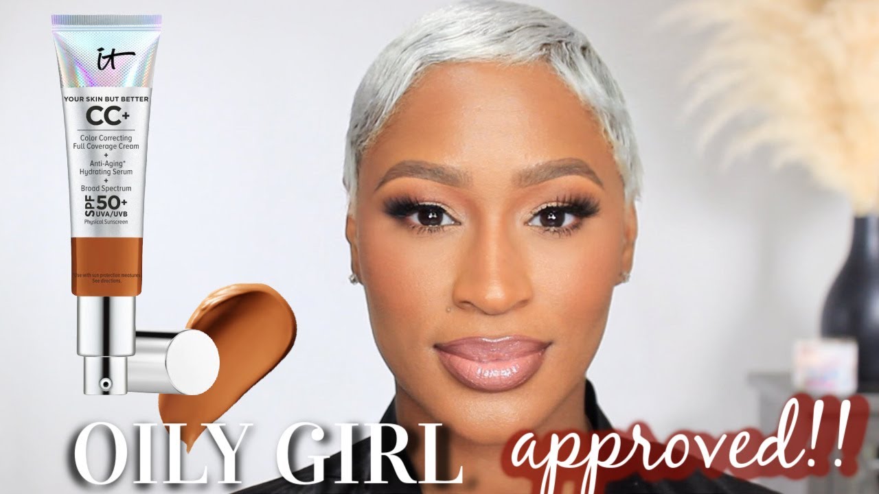 IT COSMETICS CC+ CREAM FOUNDATION | REVIEW AND WEAR TEST | ARIELL ASH