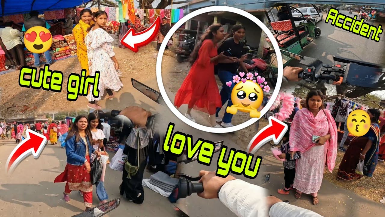 Stranger cute girl 😍 market me Ride ke liye bola loud exhaust ☠️