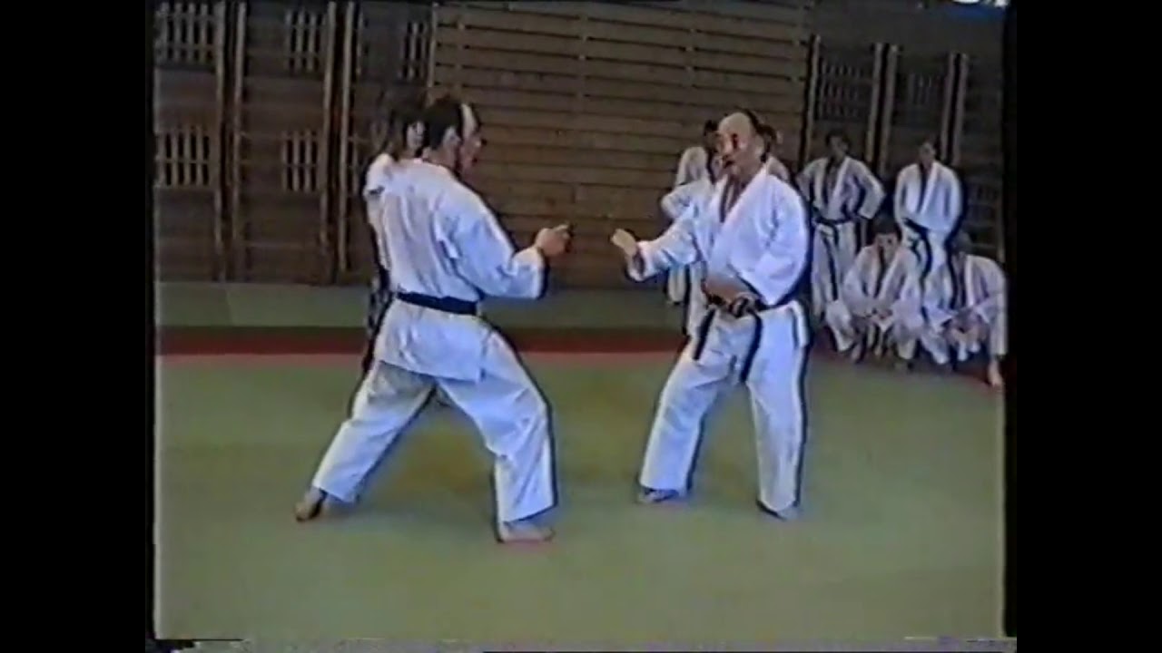 Abe Keigo shihan seminar in Russia 1998г , кумитэ- Скорость передвижения...