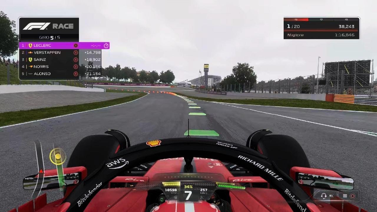 F1 23- gp canada - leclerc - Ferrari