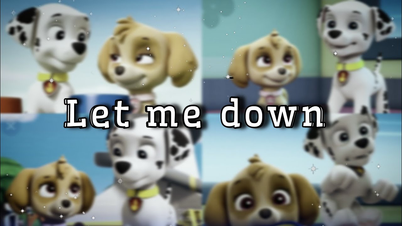 ❤️‍🔥 Marshall x Sky 💖  || let me down slowly,@Shirley_Everest_4497 ,(@Rockyestrella_paw )