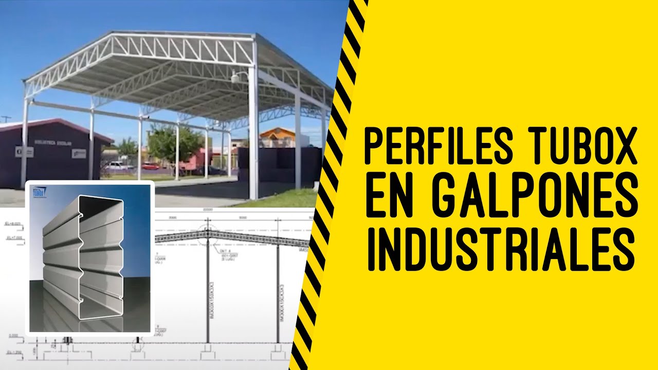 Uso de perfiles Tubox en galpones industriales - IMEL
