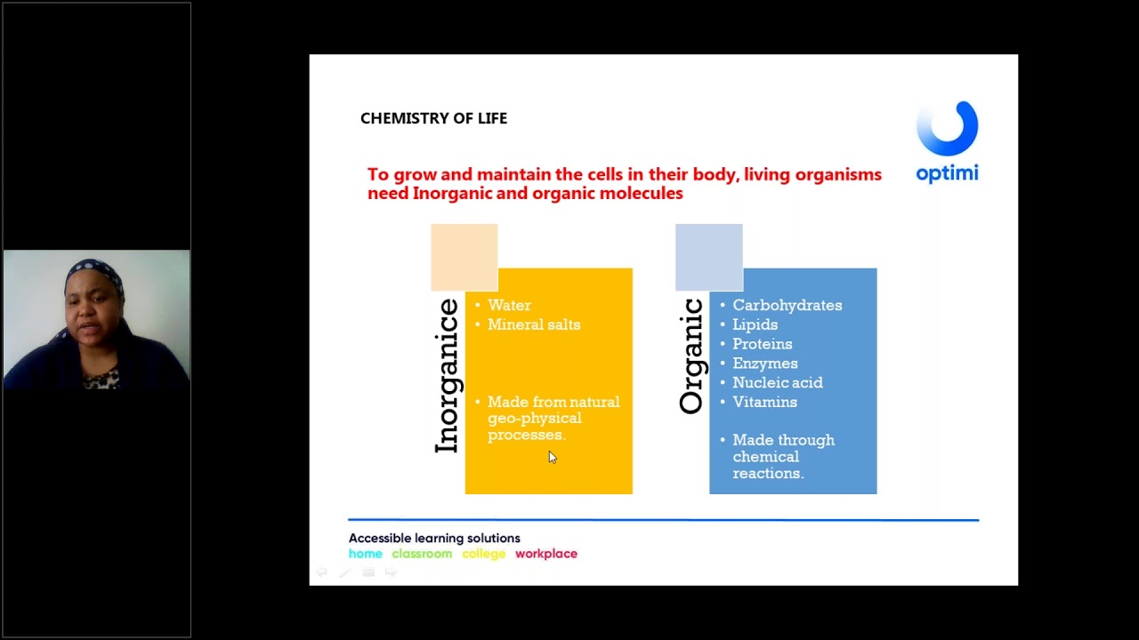 Grade 10 Life Sciences   Chemistry of Life