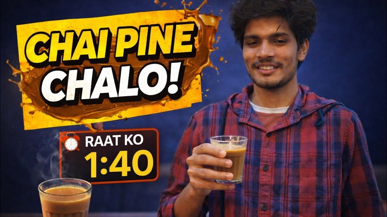 1 baje raat ko chai ke talab | parul university    