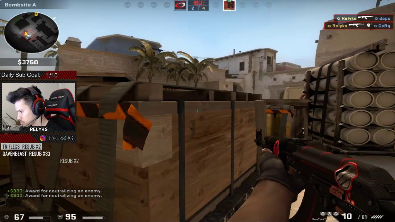 relyks 1v3 clutch rank s