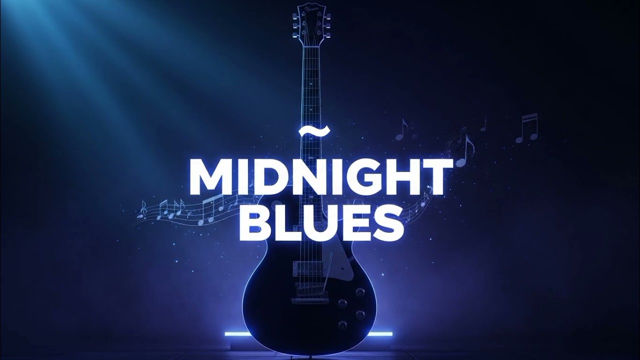 Midnight Blues – Slow & Relaxing Blues to Sleep and Unwind