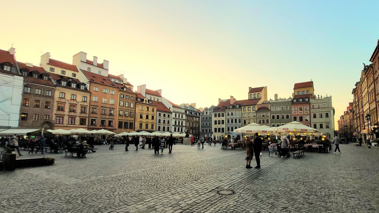 Warszawa Star&oacute;wka - Rynek Starego Miasta / niedzielny spacer / weekend w Warszawie