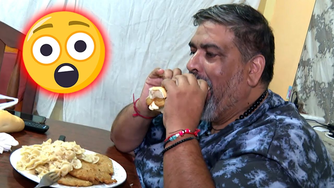 CENA 6 MILANESAS Y 2 PLATOS DE FIDEOS DESPUÉS DE MANEJAR 14 HORAS: ASÍ VIVE ADRIÁN, EL NUEVO DE #CDP